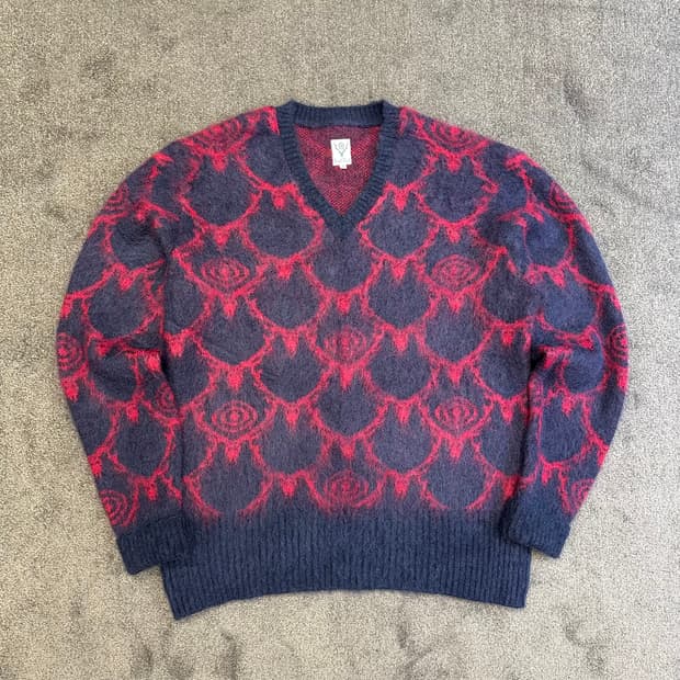 South2 West8 모헤어 니트 L