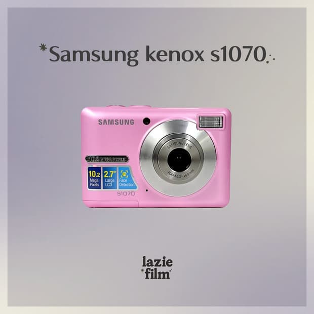 입문‧₊˚ Samsung Kenox S1070 삼성 디카 케녹스