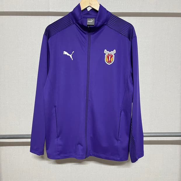 푸마 제주유나이티드 보라색 트랙탑 져지 XL