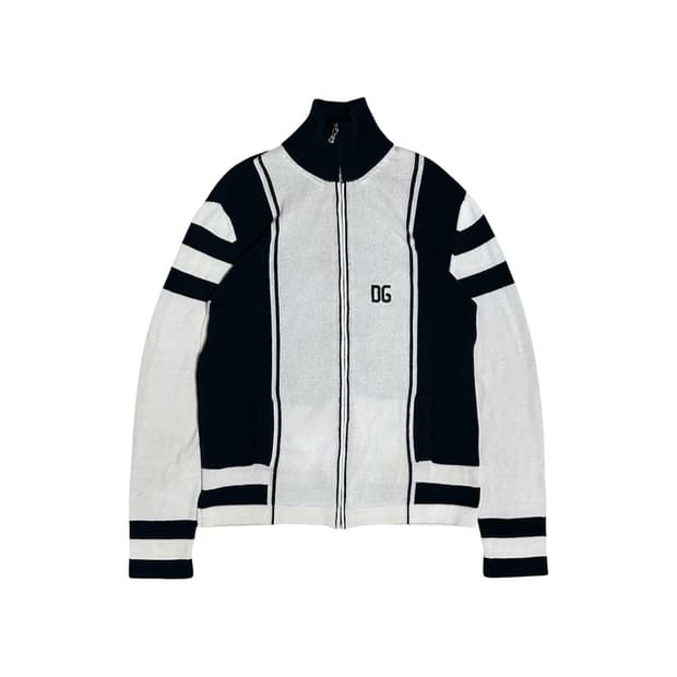 Dolce & Gabbana DG Logo Knitted Jacket