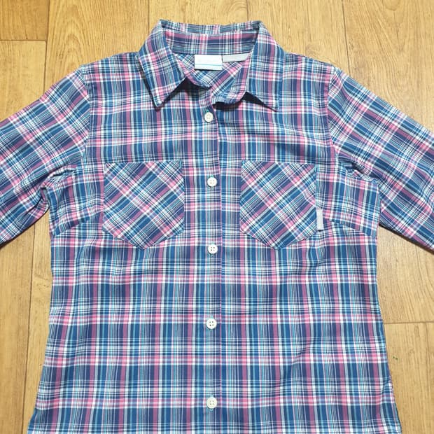 1165 컬럼비아 긴팔 남방셔츠 90 사이즈입니다