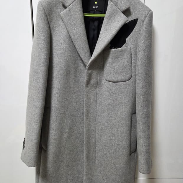 MSGM 로켓 패치 롱코트