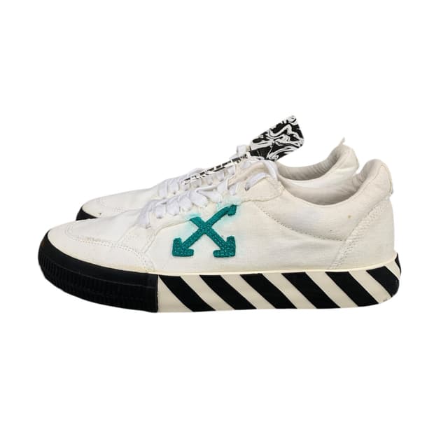 오프화이트 벌크 스니커즈 그린화이트 42(265)