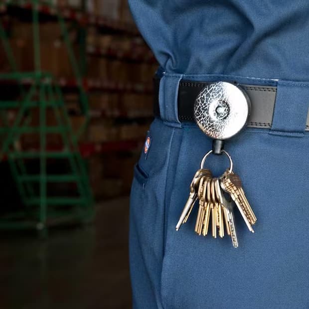 USA Made Retractable Keychain