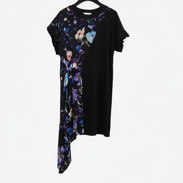 3.1 Phillip Lim 본체 면100% 실크포인트 비대칭 원피스