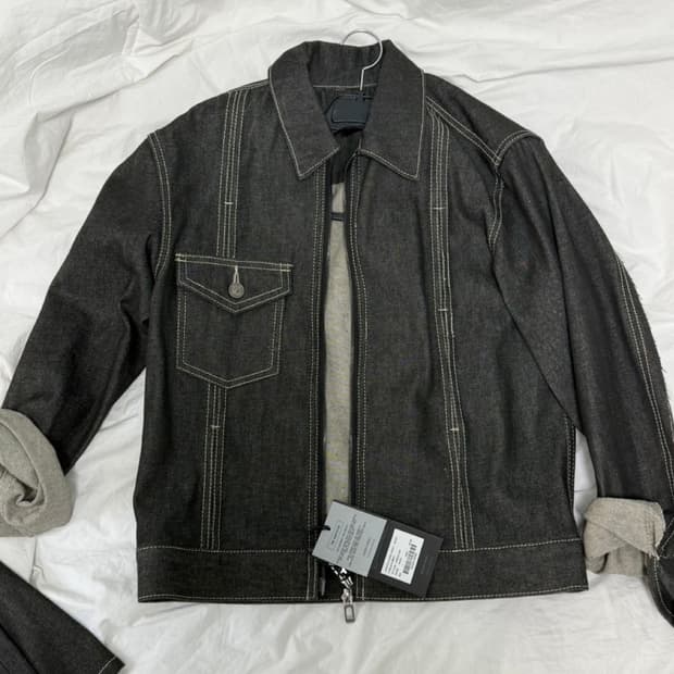 메종미네드 데님자켓 스커트 세트