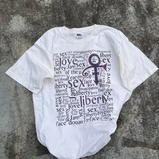 90s 프린스 98/99 월드투어 티셔츠