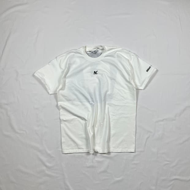 90‘s 니콘 nikon 아이웨어 프린트 반팔티