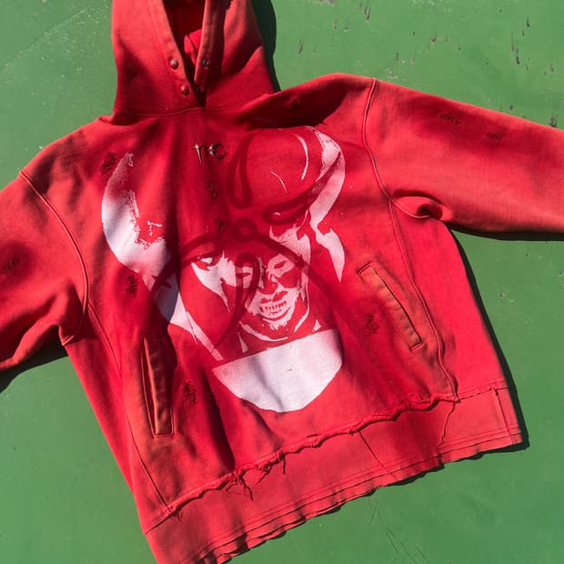 thug club 사탄후드 customized by bu;lto