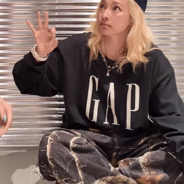 90‘s GAP 빅로고 올드갭 모티브 쿄카 갭 반팔 L 