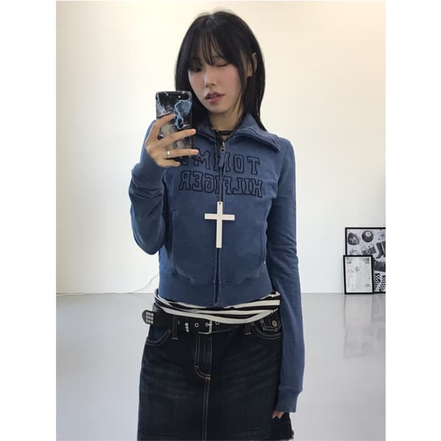Tommy Hilfiger Graphic Zip Up