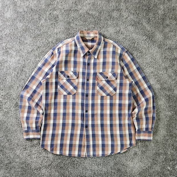 [무료배송] Levi's Red Tab 체크 긴팔 셔츠