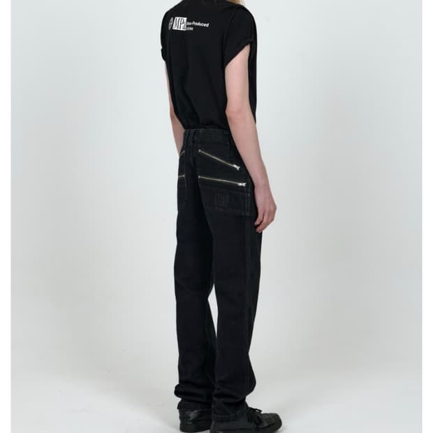 MPa SPLIT POCKET PANTS (BLACK)