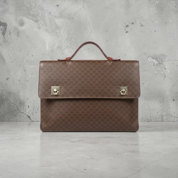 올드 셀린느 마카담 브리프케이스 서류가방