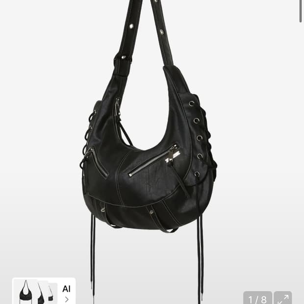 Halfmoon Moto Cross Bag (LEATHER)