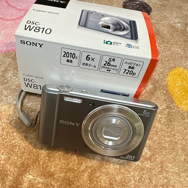 소니 사이버샷 w810 디지털카메라 디카 