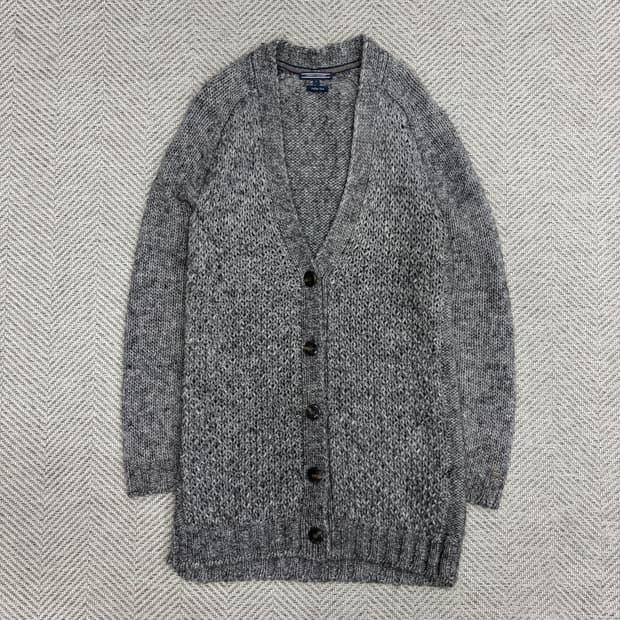 타미힐피거 울 니트 가디건 v1192