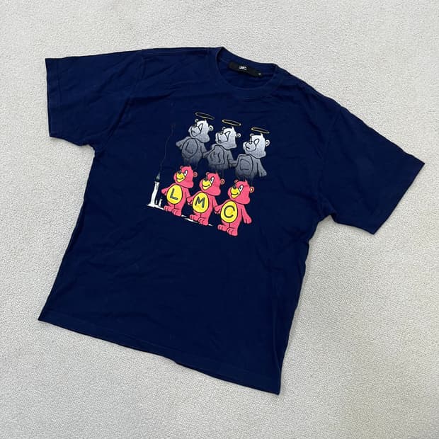 S 엘엠씨 빅로고 반팔 티셔츠 0414M