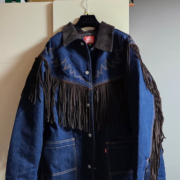 겐조 리바이스 청자켓 점퍼 데님자켓