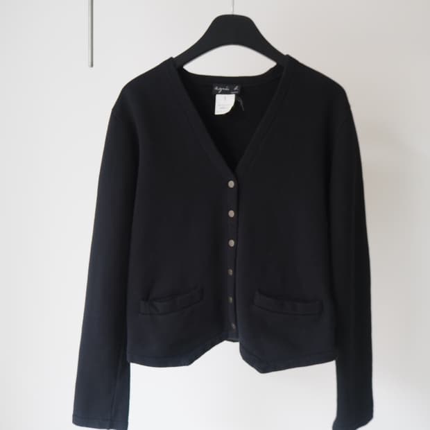 agnes b. snap cardigan 