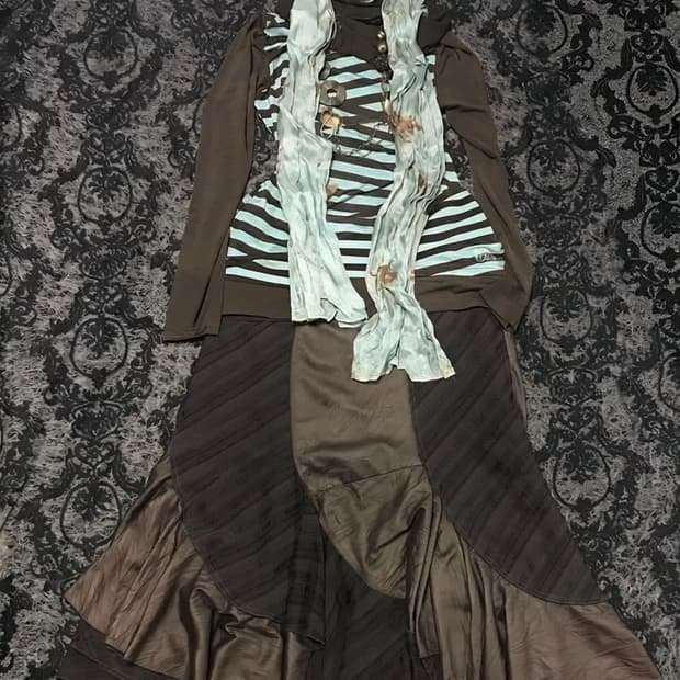 모리 페어리 그런지 민트초코 코디 set