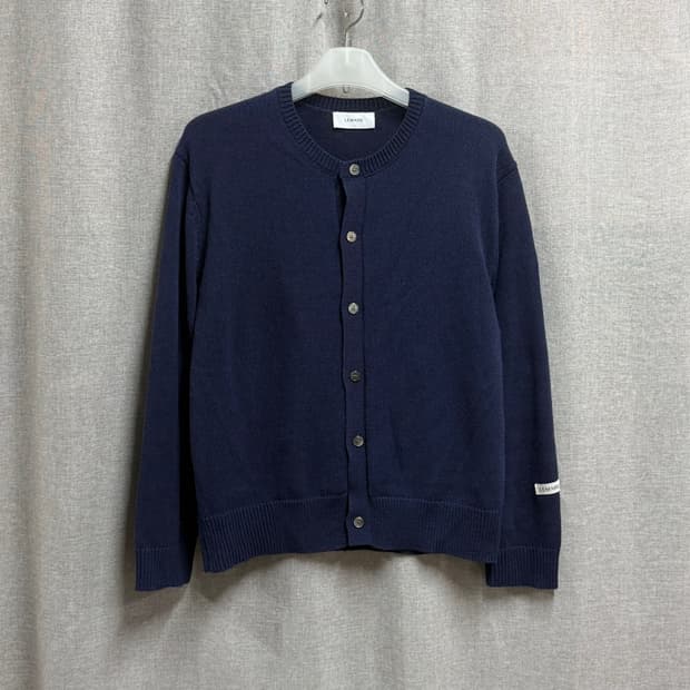 [M/오버핏] 르마드(LEMARD) 라운드 니트 가디건