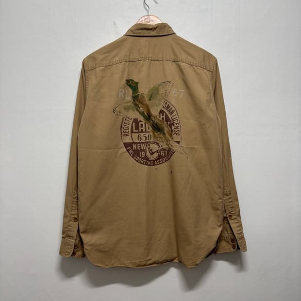 폴로 랄프로렌 베이지 청둥오리 워크셔츠