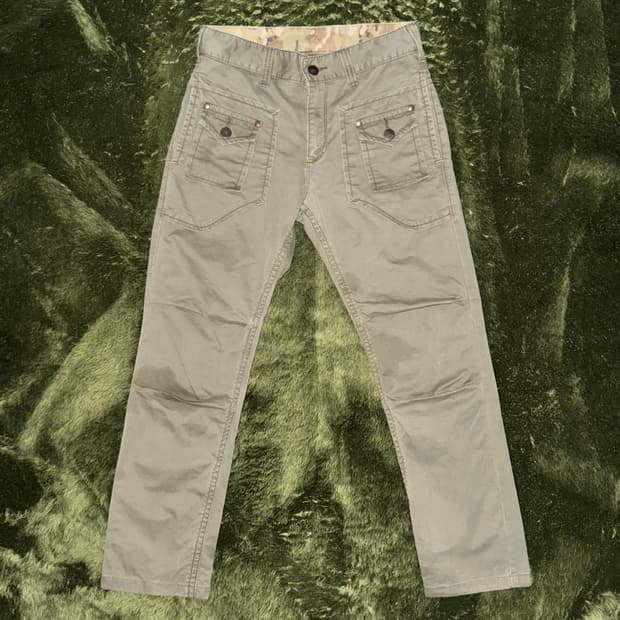 [M] wrangler 랭글러 재팬 밀리터리 포켓 코튼 치노 팬츠