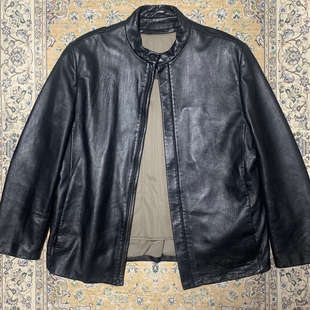 지이크 양가죽 자켓