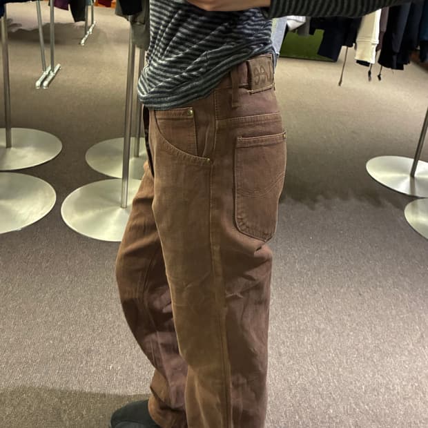 29x34)Lee 빈티지 여성 브라운 팬츠