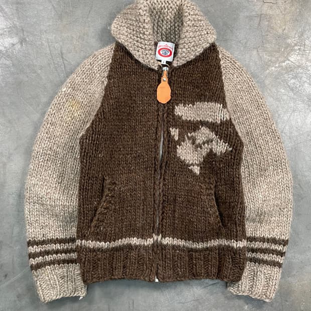 00s 베이프 코위찬 니트집업