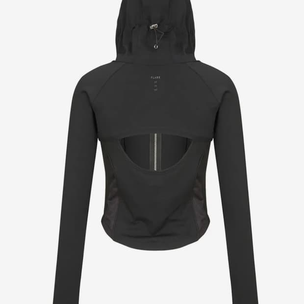 플레어업 후드 집업