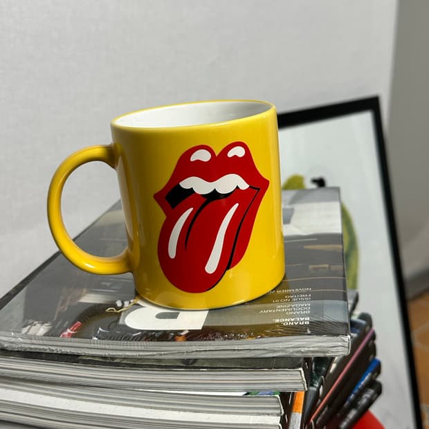 히스테릭 글래모어 롤링스톤즈 콜라보 컵