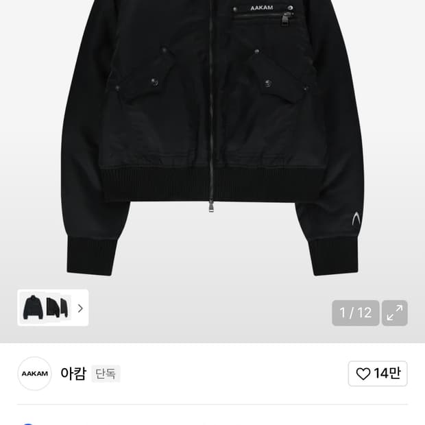 아캄 High-Neck Bomber
