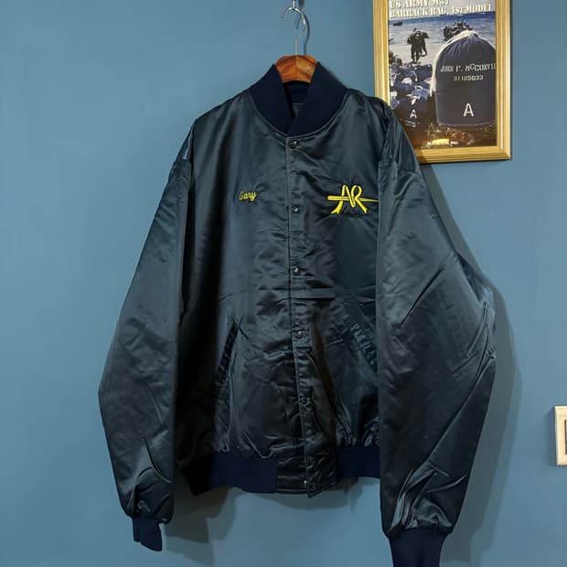 80-90‘s USA Birdie varsity Jacket.