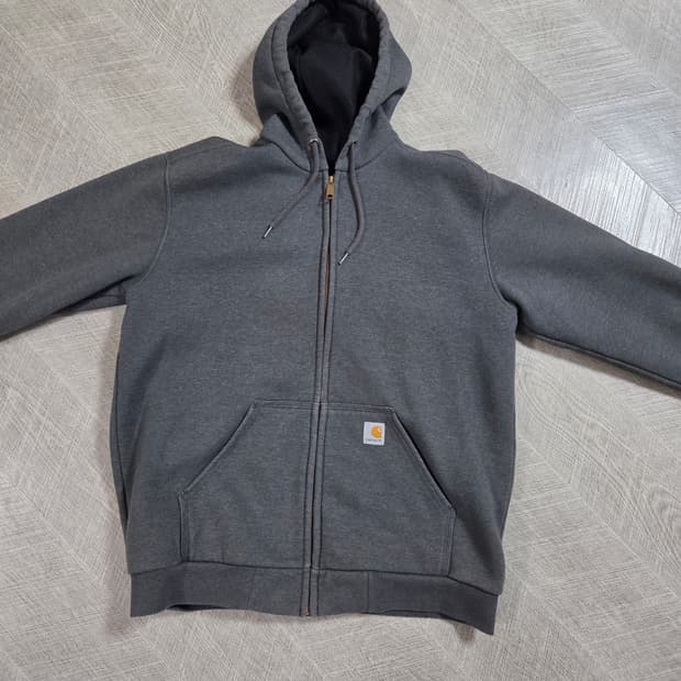 칼하트 써멀 그레이 후드집업