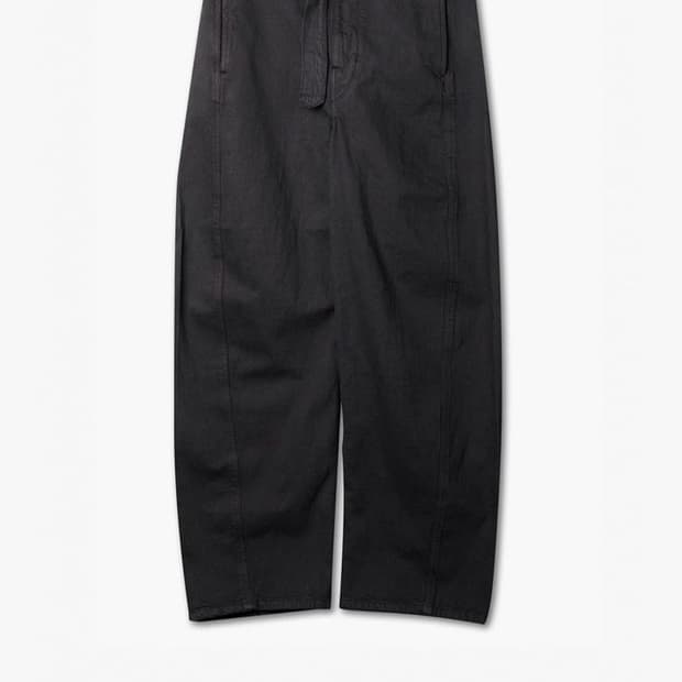 르메르 트위스트 벨트팬츠 징크 다크 그레이