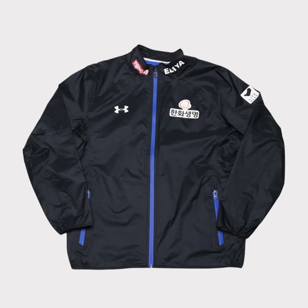 [L] 언더아머 한화생명 e스포츠 바람막이 자켓 (커스텀 추정)