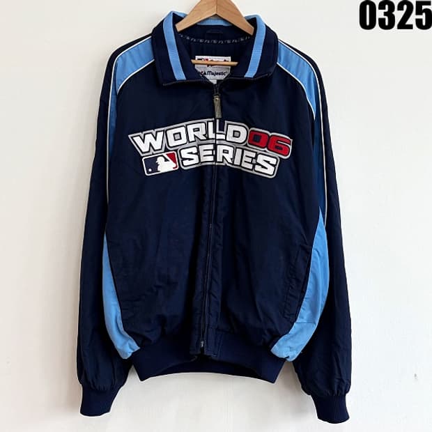 마제스틱 월드시리즈 2006 집업 자켓 L 0325