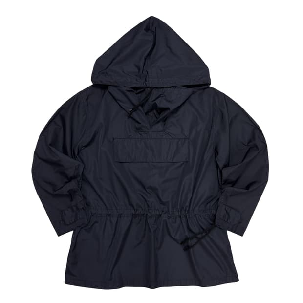 오라리 18AW 폴리 실크 하이 카운트 풀오버 아노락(4)