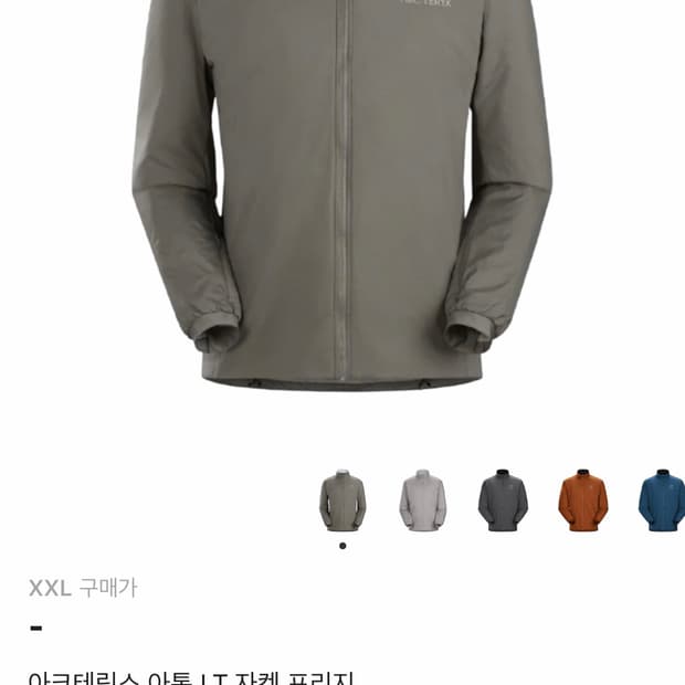 아크테릭스 아톰 포리지