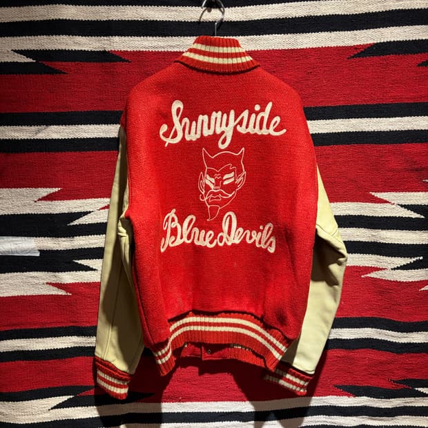 Houston chain varsity / 휴스턴 체인스티치 바시티