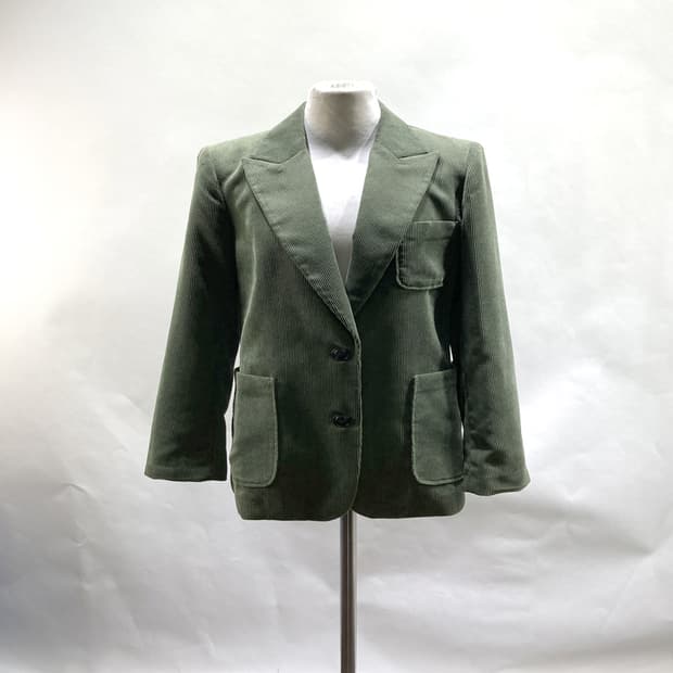 모르간 2022 여성코듀로이자켓 카키 55 