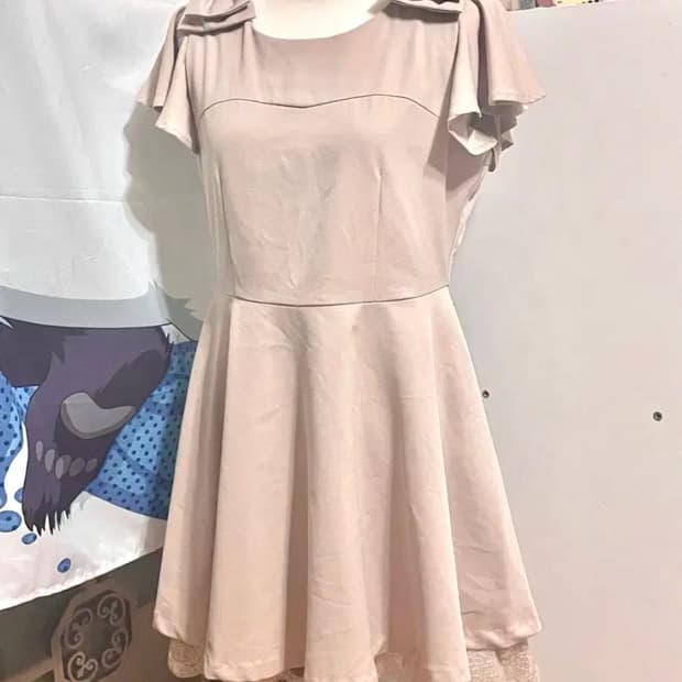 리본 원피스 일본 빈티지 갸루 양산형 실연 쇼콜라티에 