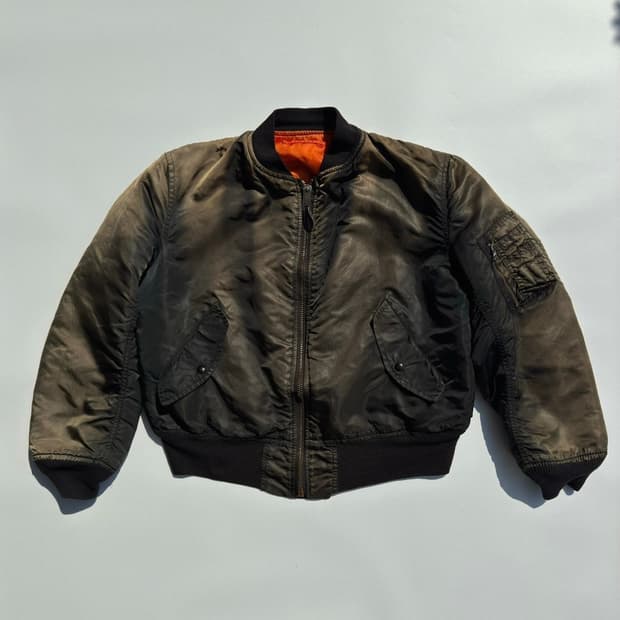 빈티지 Military MA-1 Bomber Jacket 90s