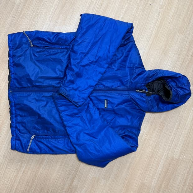 파타고니아 패딩 블루