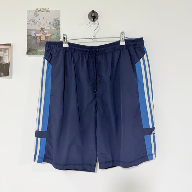 [3XL] 90s 아디다스 우븐 반바지