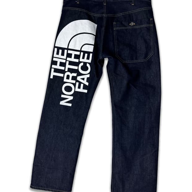 준야와타나베 X 노스페이스 데님 팬츠