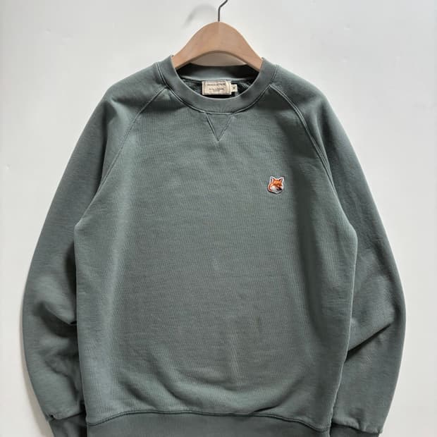 Maison Kitsune 메종키츠네 폭스패치 맨투맨