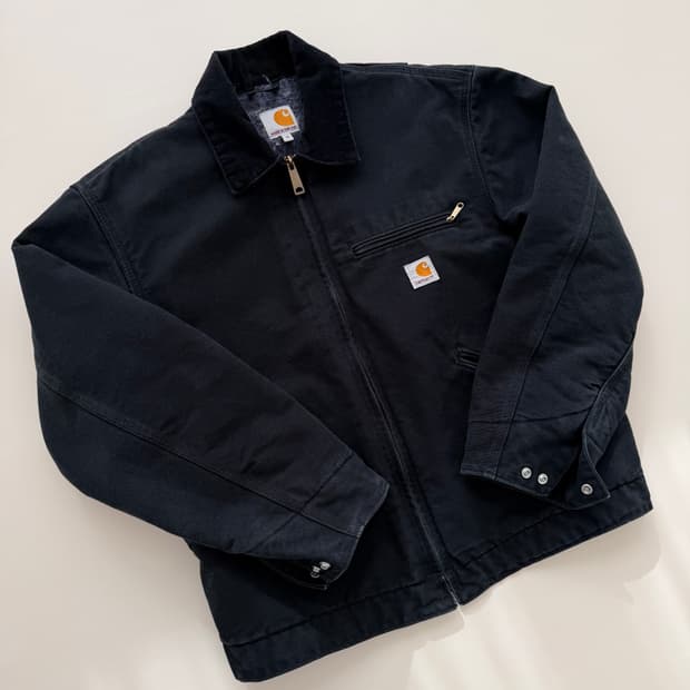 [M] 빈티지 J001 칼하트 디트로이트 자켓 블랙
